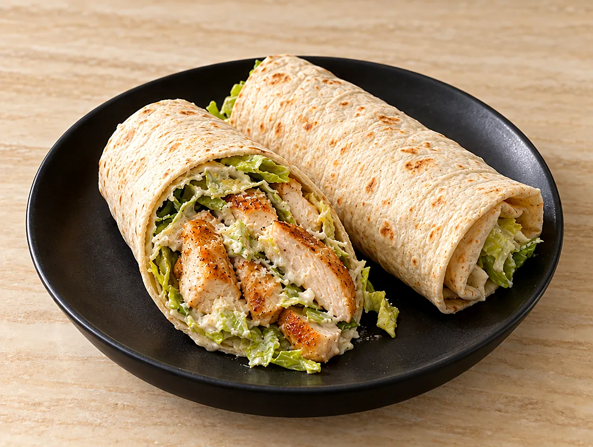 Chicken Caesar wrap